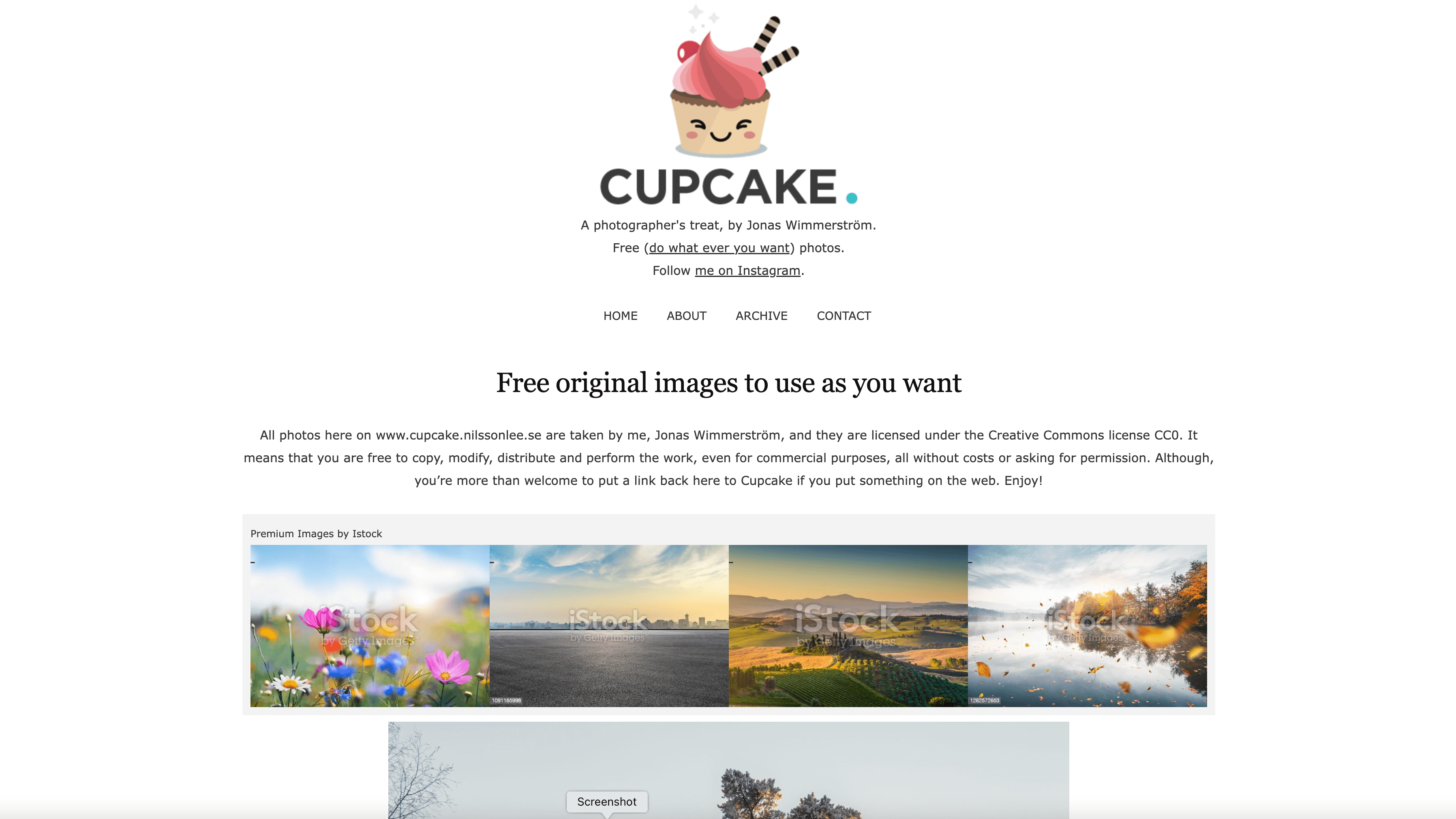 How to find free stock photos for social media on Cupcake