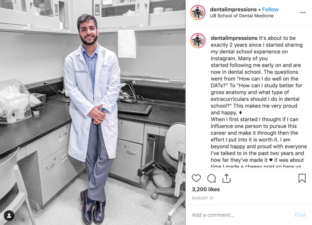 Instagram post ideas for dentists social media marketing