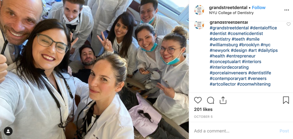 Dentists rocking it on Instagram