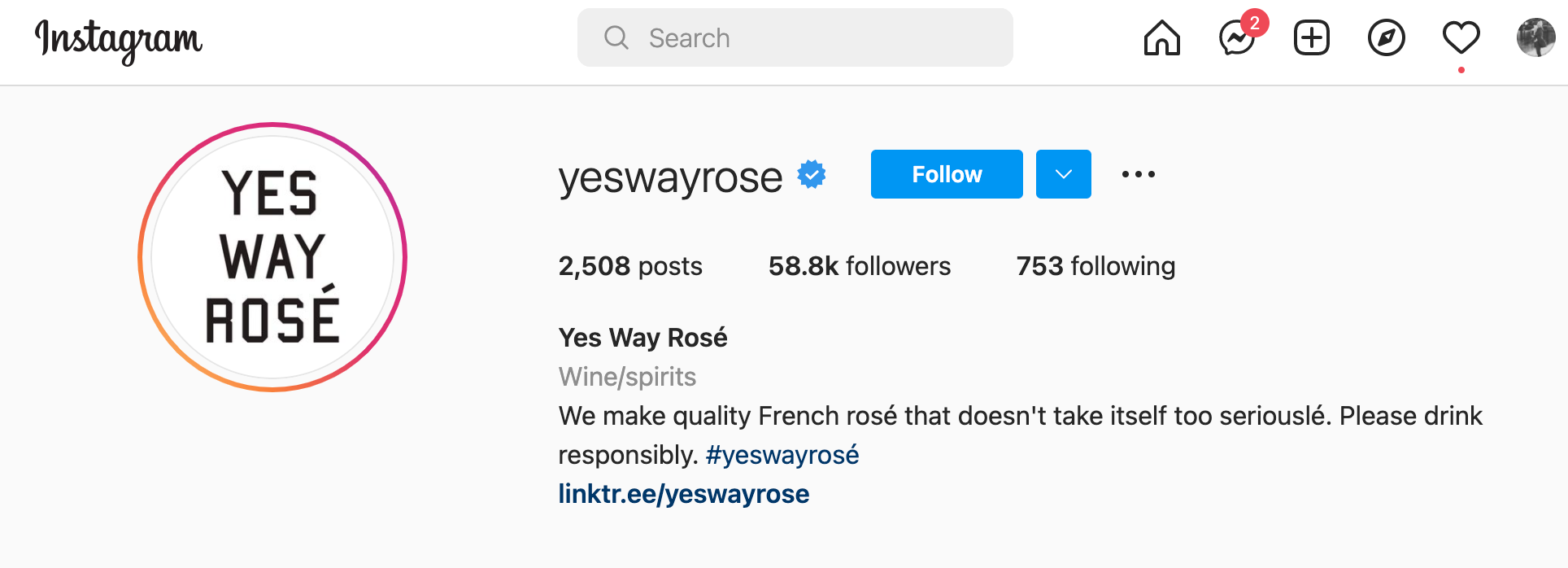 Yes way rose