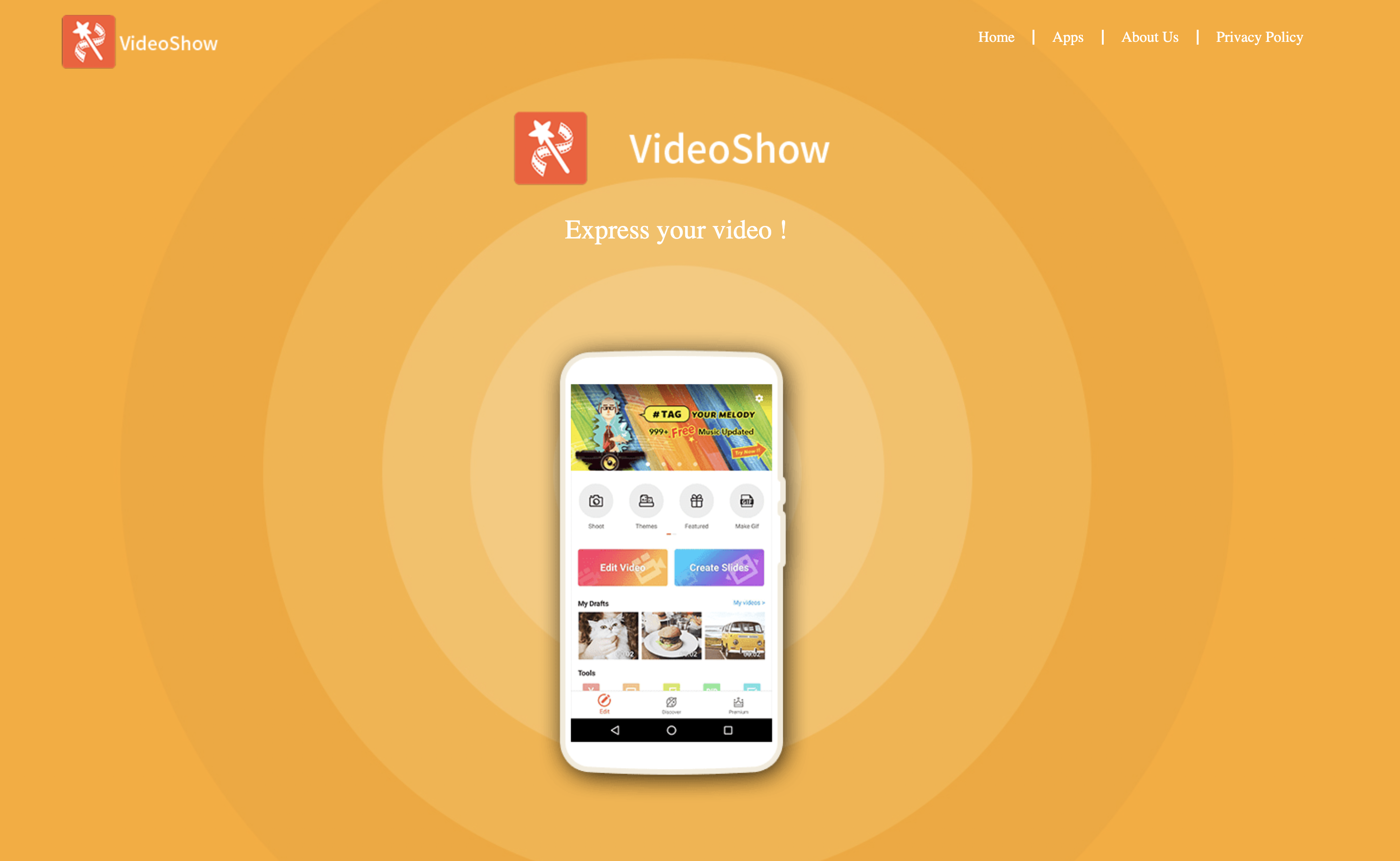 Video show app